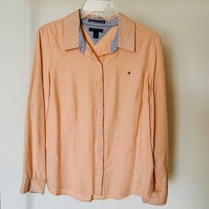 VTG - Tommy Hilfiger Peach Oxford